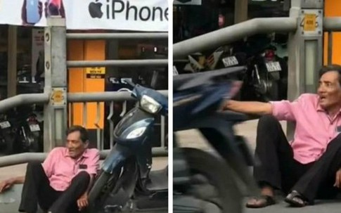 Ngồi bệt ở chân cầu vượt, Thương Tín đang ổn hay bất ổn?