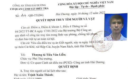 Vụ người đàn ông Hải Dương bị sát hại tại nhà riêng: Hé lộ chân dung nghi phạm bỏ trốn