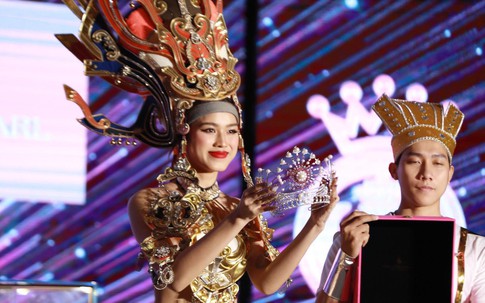 Cận cảnh vương miện lấy cảm hứng từ đôi chim Lạc của Hoa hậu Việt Nam 2022