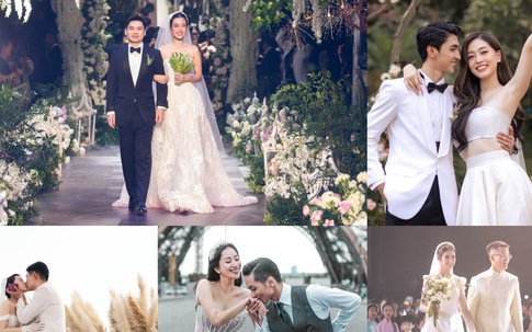 Những 'siêu đám cưới' của showbiz Việt năm 2022