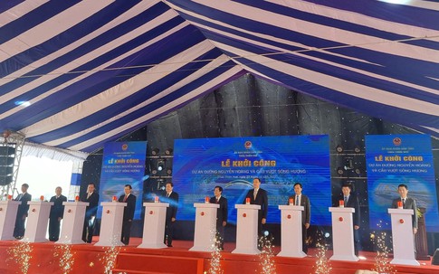 Thừa Thiên Huế khởi công Dự án đường Nguyễn Hoàng và cầu vượt sông Hương hơn 2.000 tỷ đồng