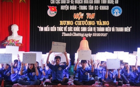 Cung cấp kiến thức sức khỏe sinh sản vị thành niên, thanh niên qua các cuộc thi học đường
