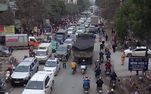 Hà Nội: Tổ chức lại giao thông khu vực nút giao Cầu Bươu - Phúc La nhằm giảm ùn tắc