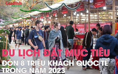 Ngành du lịch triển khai nhiều chiến lược, đặt mục tiêu đón 8 triệu lượt khách quốc tế trong năm 2023