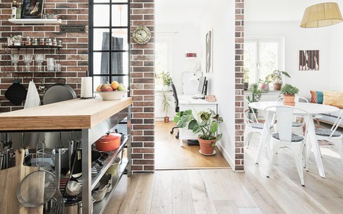 Cải tạo căn hộ cũ 39m² cho gia đình trẻ và cái kết bất ngờ