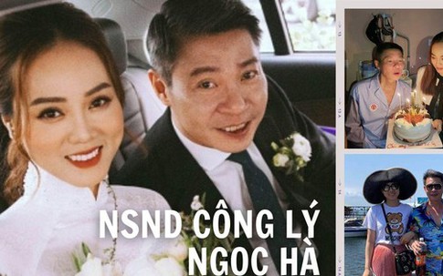 Một năm hôn nhân của NSND Công Lý và vợ kém 15 tuổi