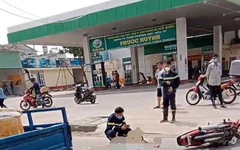 Xe PCCC vượt ẩu, tông chết người phụ nữ đi xe máy ở Bình Dương