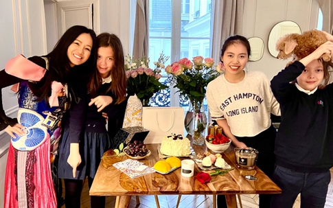 Các con bí mật tổ chức sinh nhật cho Hồng Nhung