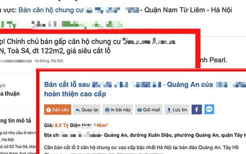 Giá nhà tăng cao, sao lại bán cắt lỗ… và đây là sự thật đằng sau