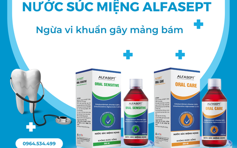 Nước súc miệng 0.12% CHG - Làm sạch, ngăn ngừa mảng bám và các bệnh về răng miệng