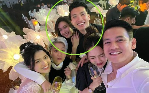 Doãn Hải My, Đoàn Văn Hậu tình tứ trong đám cưới Thành Chung