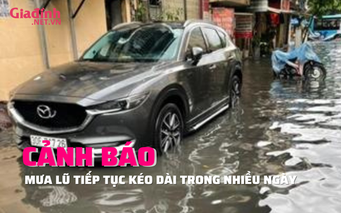 CẢNH BÁO: Miền Bắc cuối tuần mưa dông mạnh kéo dài