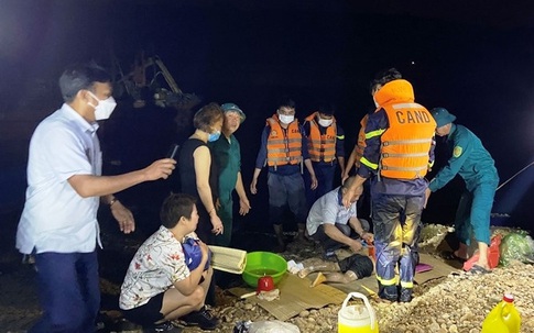 Thanh Hóa: 2 anh em họ đuối nước thương tâm trên sông Mã