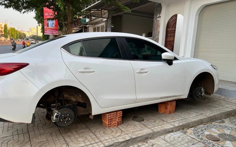 Bắt được thủ phạm tháo trộm 4 bánh ô tô đỗ trước cửa nhà khổ chủ