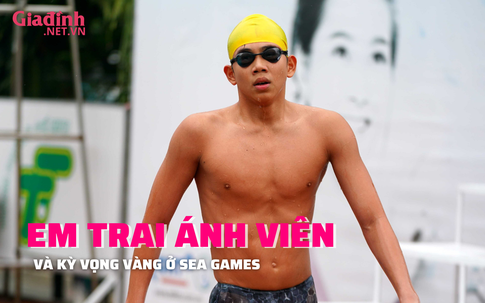 Em trai Ánh Viên nối gót chị thành ẩn số vàng tại SEA Games 31