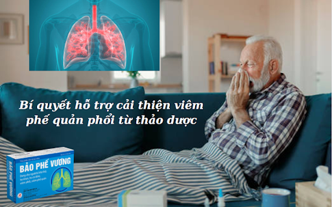 Bí quyết hỗ trợ cải thiện viêm phế quản phổi từ thảo dược
