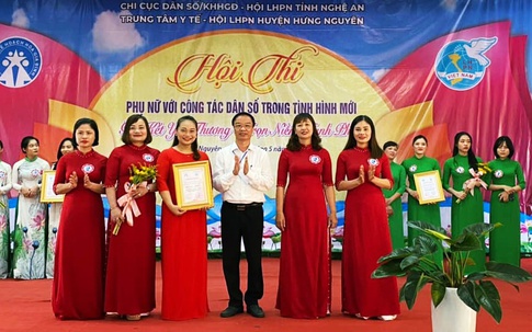 Nghệ An: Sôi động Hội thi "Phụ nữ với công tác Dân số trong thời kỳ mới"
