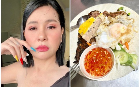 Hậu chia tay tình trẻ kém 18 tuổi, Cát Phượng "ăn cho mập thây" bỗng bị bình luận "ăn toàn món phương Tây"
