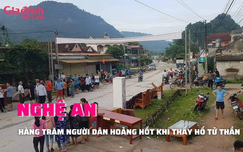 Nghệ An: ‘Hố tử thần’ sâu gần 10m xuất hiện trong nhà dân