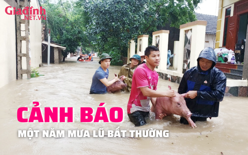 Đầu hè vùng cao đã ngập lút đường, cảnh báo một năm thời tiết bất thường