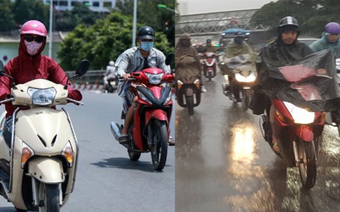 Sau đợt mưa dông lớn, miền Bắc xuất hiện nắng nóng