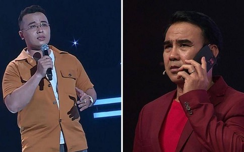 Quyền Linh "chơi lớn", gọi điện "xin tiền" ngay trên sóng truyền hình