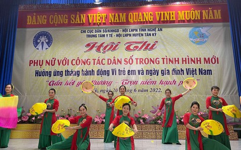 Nghệ An: Ý nghĩa "Hội thi Phụ nữ với công tác dân số trong tình hình mới"
