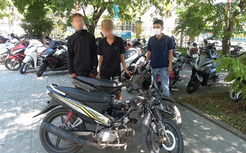 Bắt nhóm "đạo chích" gây ra 11 vụ trộm xe mô tô ở Huế