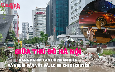 NGAY GIỮA THỦ ĐÔ: Hàng nghìn cán bộ, công nhân viên Tổng cục Dân số - KHHGĐ và Tổng cục Đường bộ Việt Nam khốn khổ vì con đường làm mãi không xong