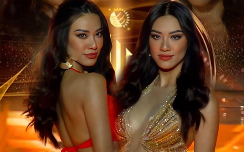 Sau nhiều sai sót tại Miss Supranational 2022, Kim Duyên 'gỡ điểm' nhờ catwalk 'cháy' sân khấu đêm Bán kết