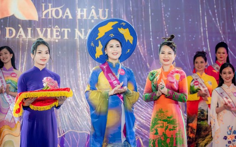 Hành trình truyền cảm hứng của Người đẹp nhân ái Hoa hậu Áo dài Việt Nam 2022
