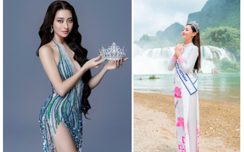 Lương Thuỳ Linh trước  thời khắc chuyển giao vương miện Miss World Vietnam