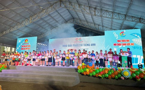 DTP đồng hành và trao tặng học bổng tại Festival nhà văn hóa thiếu nhi toàn quốc lần thứ VII