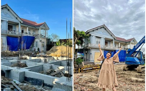 Ca sĩ Phạm Phương Thảo gây bất ngờ khi xây biệt thự hoành tráng ở quê