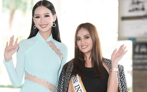 Đương kim Hoa hậu Liên lục địa tạo ra khoảnh khắc thú vị khi vừa đến Việt Nam 