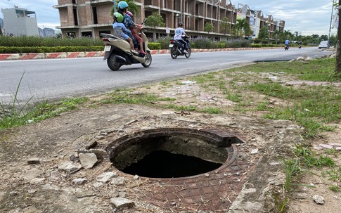 Thanh Hóa: Hàng trăm nắp hố ga bị mất cắp trên tuyến đường dài chưa đến 5 km