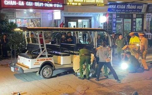 Thương tâm bé gái 5 tuổi bị xe điện du lịch tông tử vong