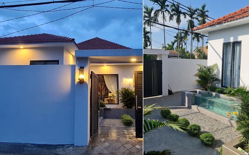 Thiết kế nhà nhỏ ven sông ở Huế có cả tiểu cảnh hồ cá cho những người yêu thiên nhiên