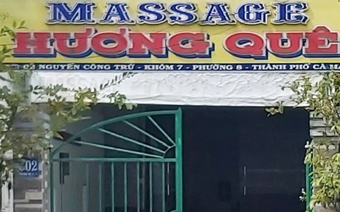 Phạt cơ sở massage để xảy ra mua bán dâm ở Cà Mau