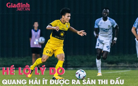 Hé lộ lý do Quang Hải ít được ra sân thi đấu tại Pau FC