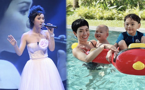 Trà My Idol có hôn nhân hạnh phúc và 2 'nhóc tỳ vạn người mê' sau 15 năm rời Vietnam Idol