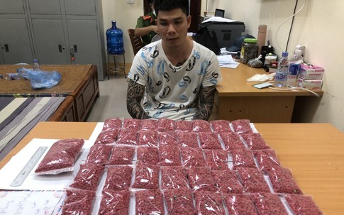 Bắt giữ đối tượng tàng trữ 50.000 viên ma túy và 2 khẩu súng trong căn hộ