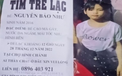 Hai bé gái ở TP.HCM mất tích bí ẩn hơn 5 ngày