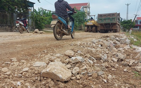 Nhiều tuyến đường tại Thanh Hóa xuống cấp sau thi công cao tốc