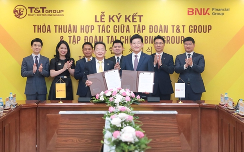 T&T Group hợp tác với BNK - tập đoàn tài chính hàng đầu Hàn Quốc