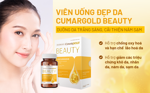 Giải pháp hỗ trợ giảm khô da, ngừa nám sạm cùng CumarGold Beauty