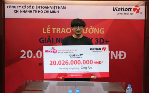 Thêm một người đổi đời sau thông báo trúng số tiền tỷ của Vietlott