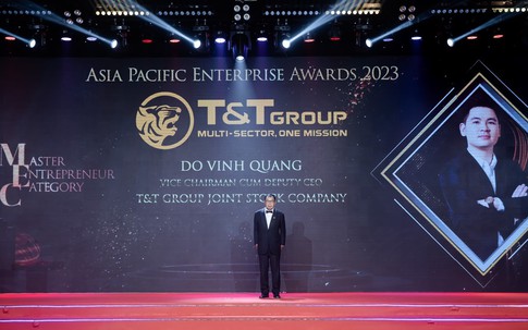 Phó Chủ tịch T&T Group Đỗ Vinh Quang nhận giải Doanh nhân xuất sắc Châu Á 2023
