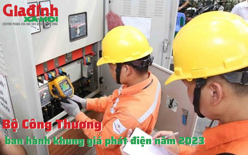 Bộ Công Thương ban hành khung giá phát điện năm 2023