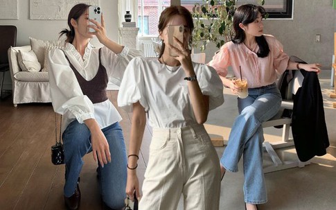 10 cách diện áo blouse tay bồng sang trọng, không bị 'sến'
